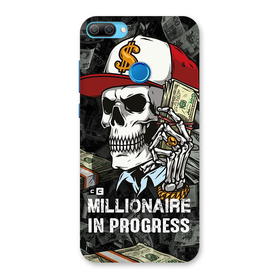 Cool Skull Millionaire In Progress Back Case for Honor 9N