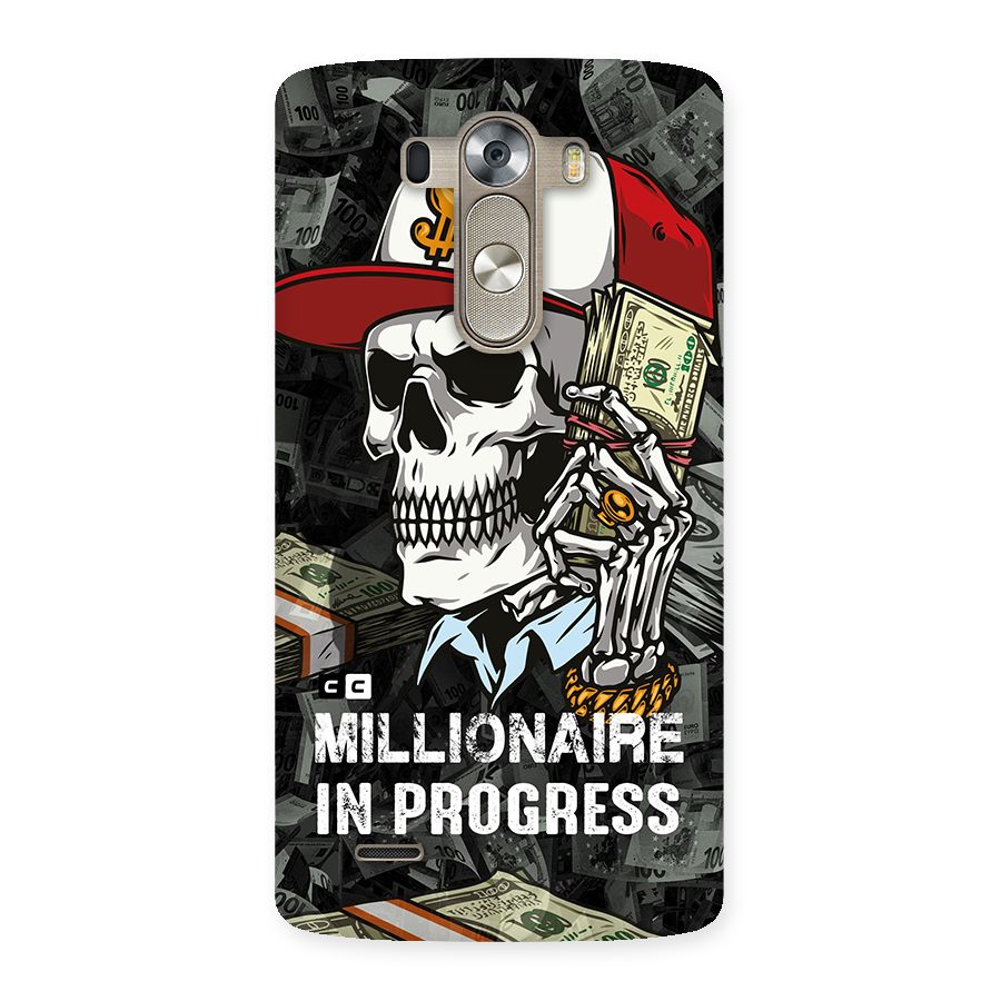 Cool Skull Millionaire In Progress Back Case for LG G3
