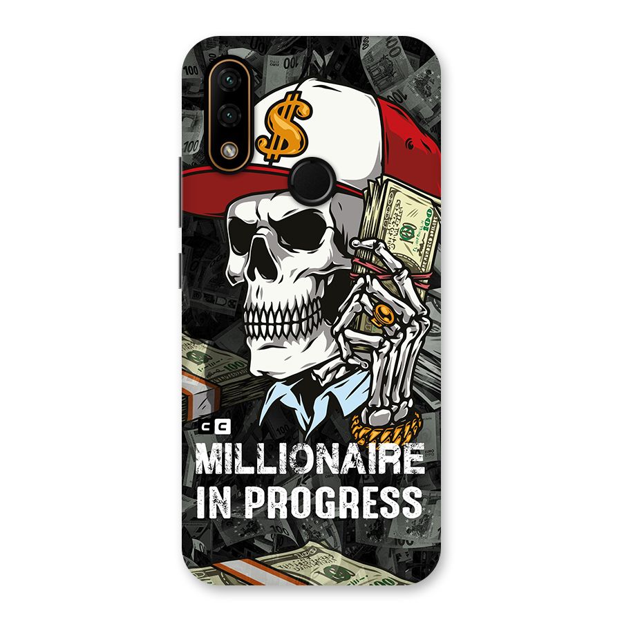 Cool Skull Millionaire In Progress Back Case for Lenovo A6 Note