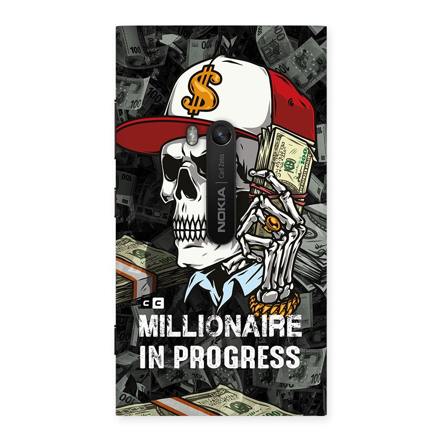 Cool Skull Millionaire In Progress Back Case for Lumia 920