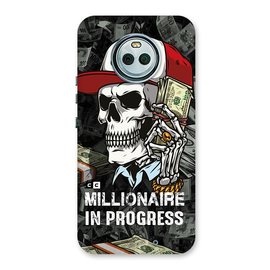 Cool Skull Millionaire In Progress Back Case for Moto X4