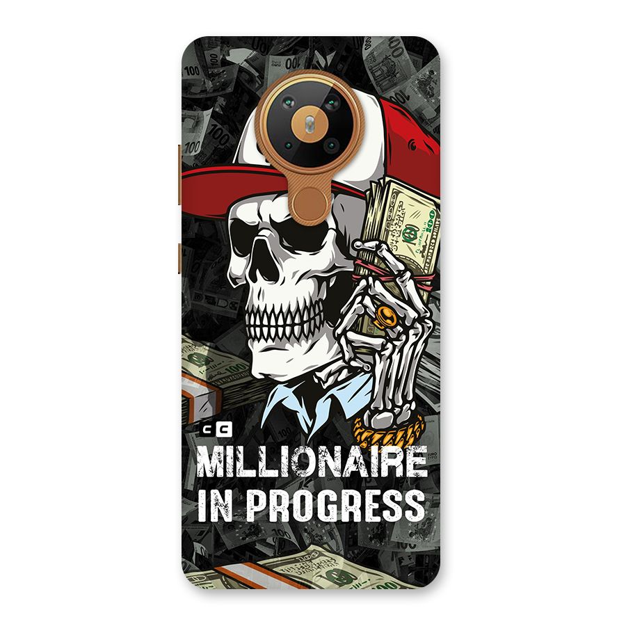 Cool Skull Millionaire In Progress Back Case for Nokia 5.3