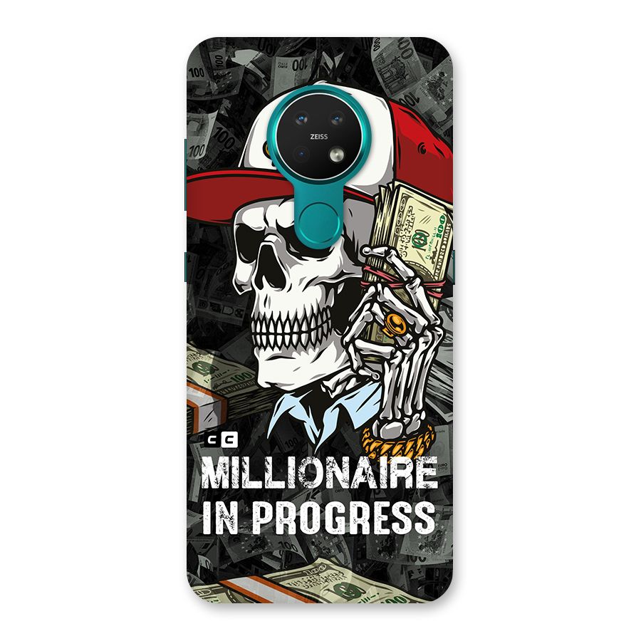 Cool Skull Millionaire In Progress Back Case for Nokia 7.2