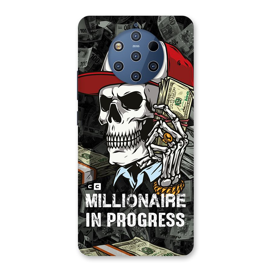 Cool Skull Millionaire In Progress Back Case for Nokia 9 PureView
