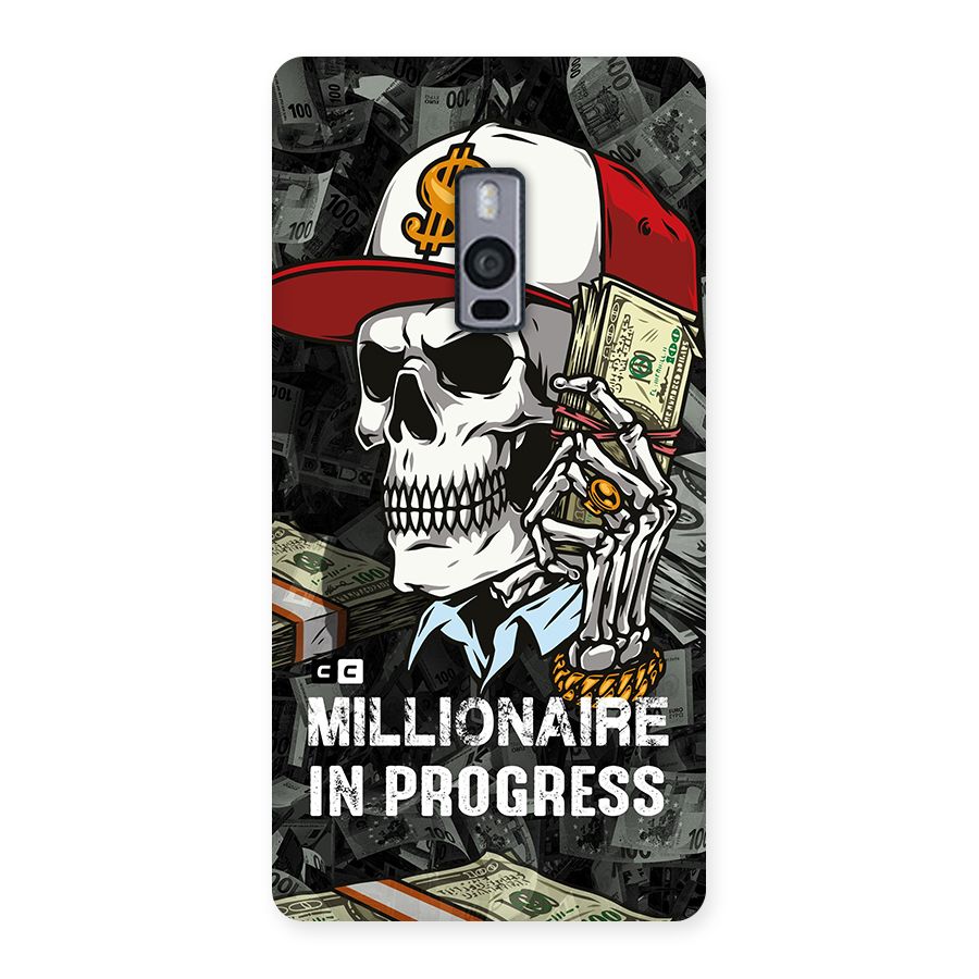 Cool Skull Millionaire In Progress Back Case for OnePlus Two