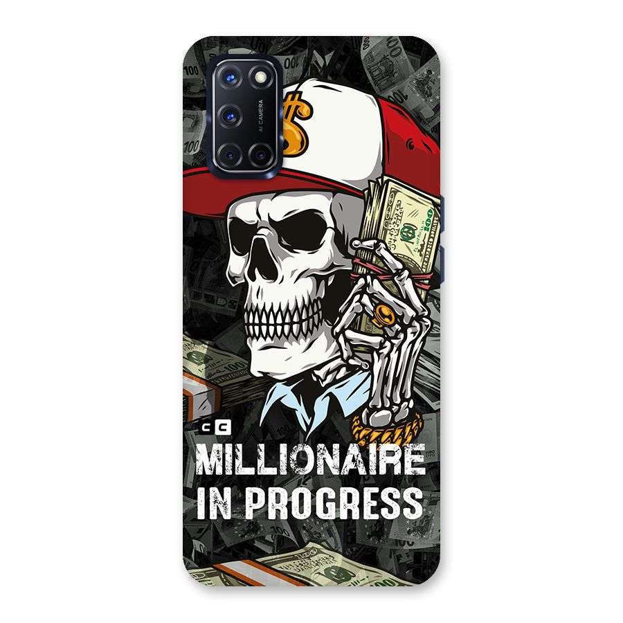 Cool Skull Millionaire In Progress Back Case for Oppo A52