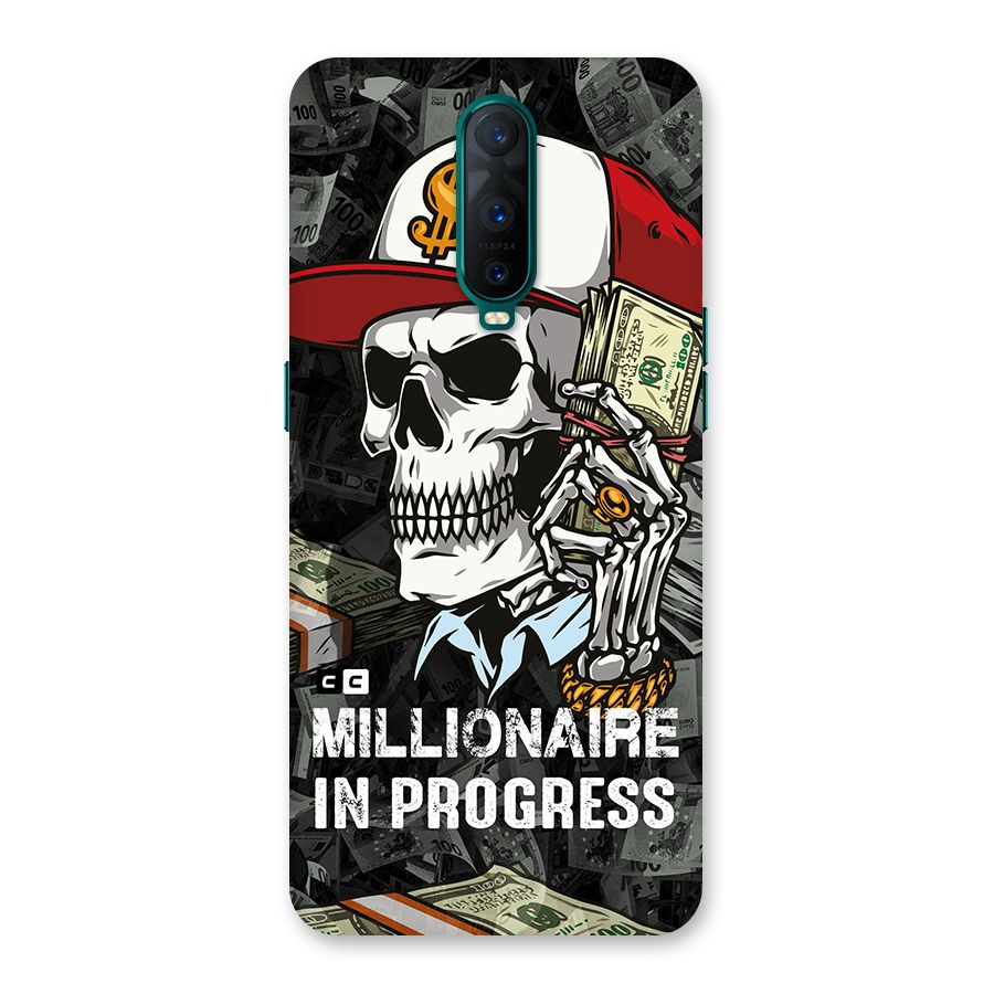 Cool Skull Millionaire In Progress Back Case for Oppo R17 Pro