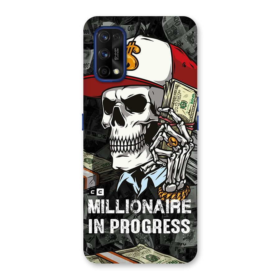 Cool Skull Millionaire In Progress Back Case for Realme 7 Pro