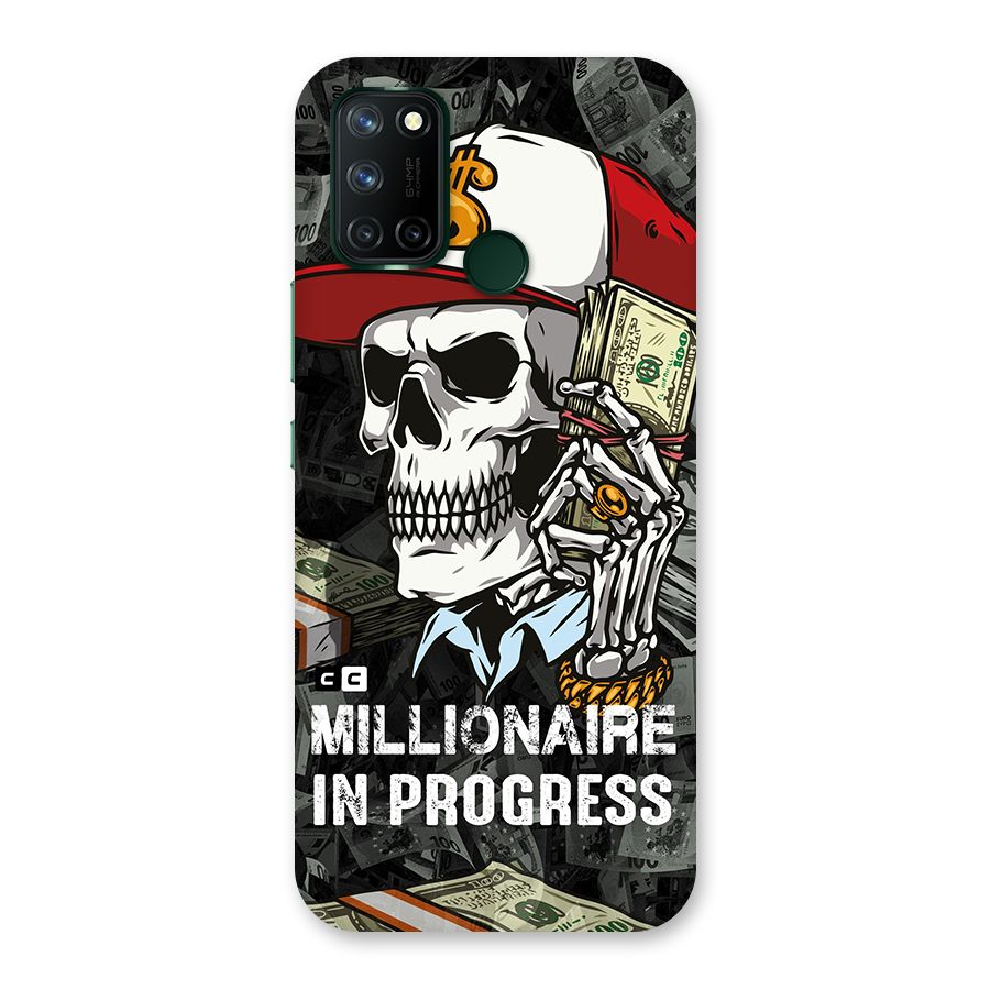 Cool Skull Millionaire In Progress Back Case for Realme 7i