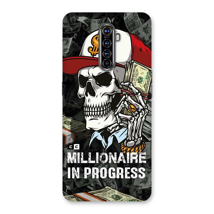 Cool Skull Millionaire In Progress Back Case for Realme X2 Pro