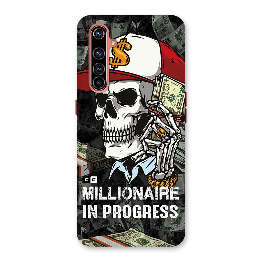 Cool Skull Millionaire In Progress Back Case for Realme X50 Pro