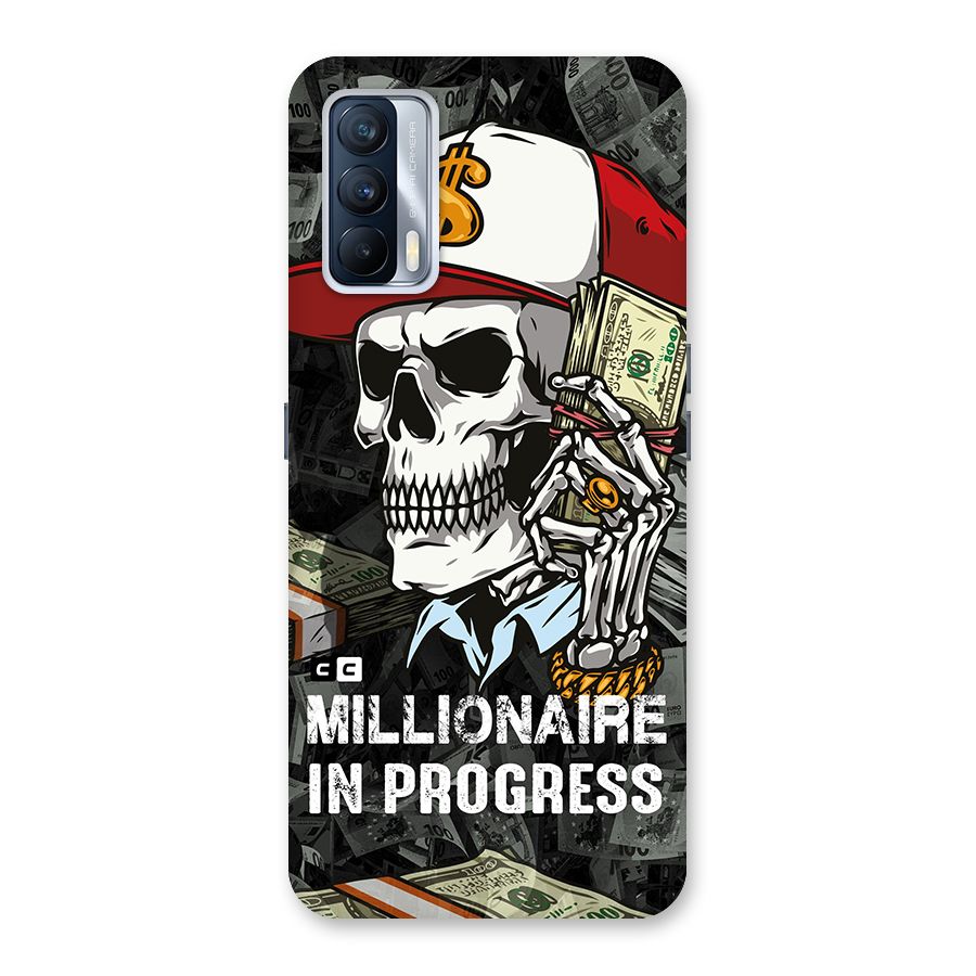Cool Skull Millionaire In Progress Back Case for Realme X7