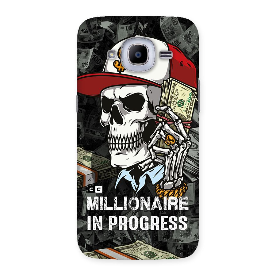 Cool Skull Millionaire In Progress Back Case for Samsung Galaxy J2 2016