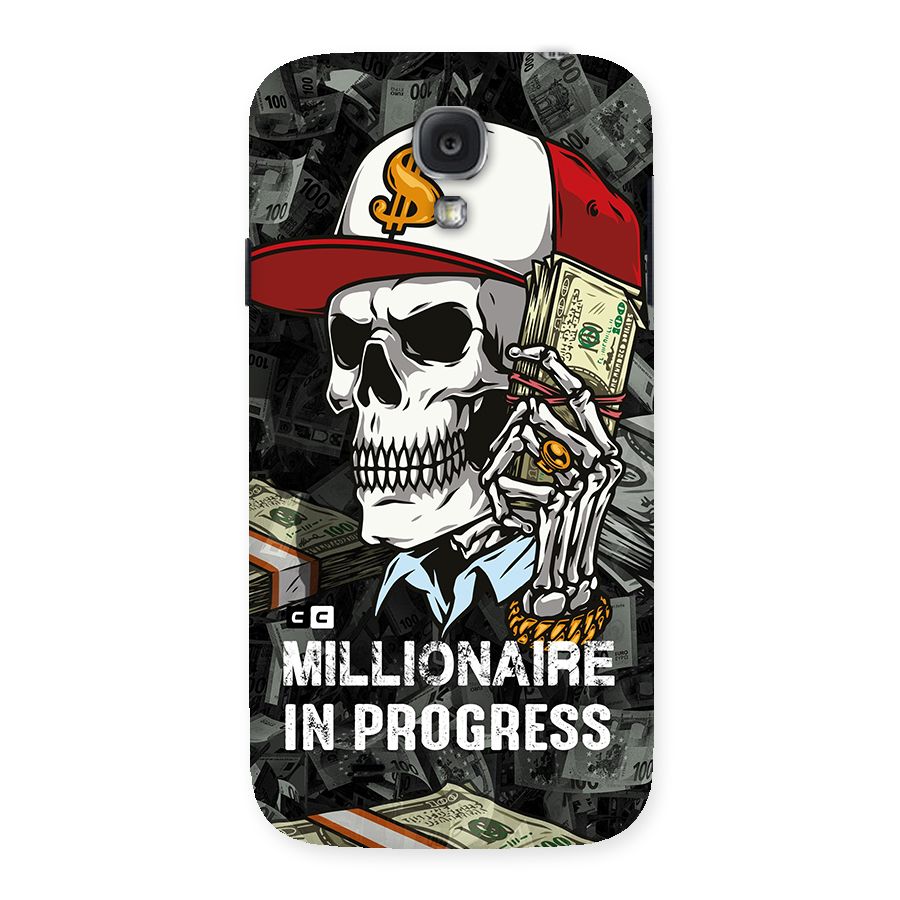 Cool Skull Millionaire In Progress Back Case for Samsung Galaxy S4