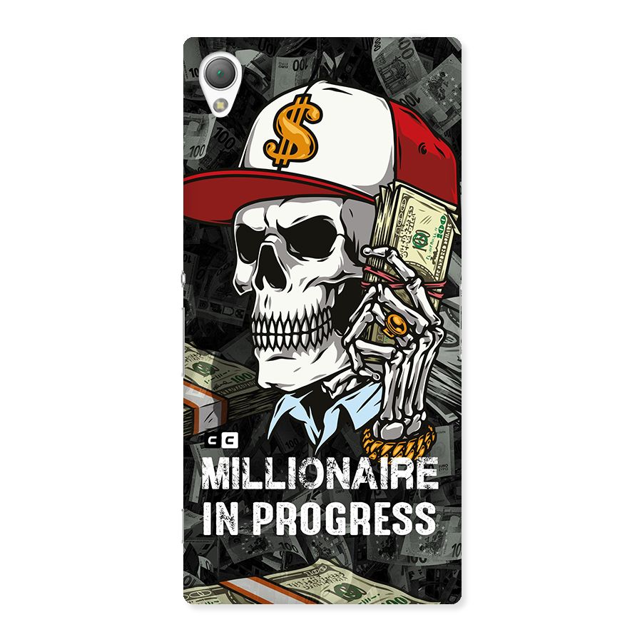 Cool Skull Millionaire In Progress Back Case for Sony Xperia Z3