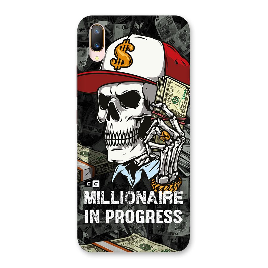 Cool Skull Millionaire In Progress Back Case for Vivo V11 Pro
