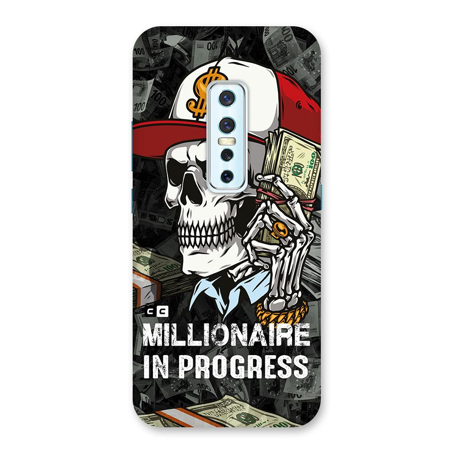 Cool Skull Millionaire In Progress Back Case for Vivo V17 Pro