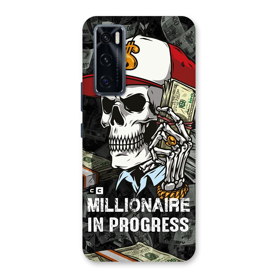Cool Skull Millionaire In Progress Back Case for Vivo V20 SE