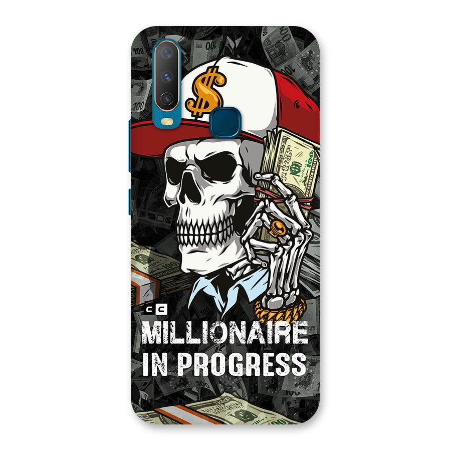 Cool Skull Millionaire In Progress Back Case for Vivo Y11