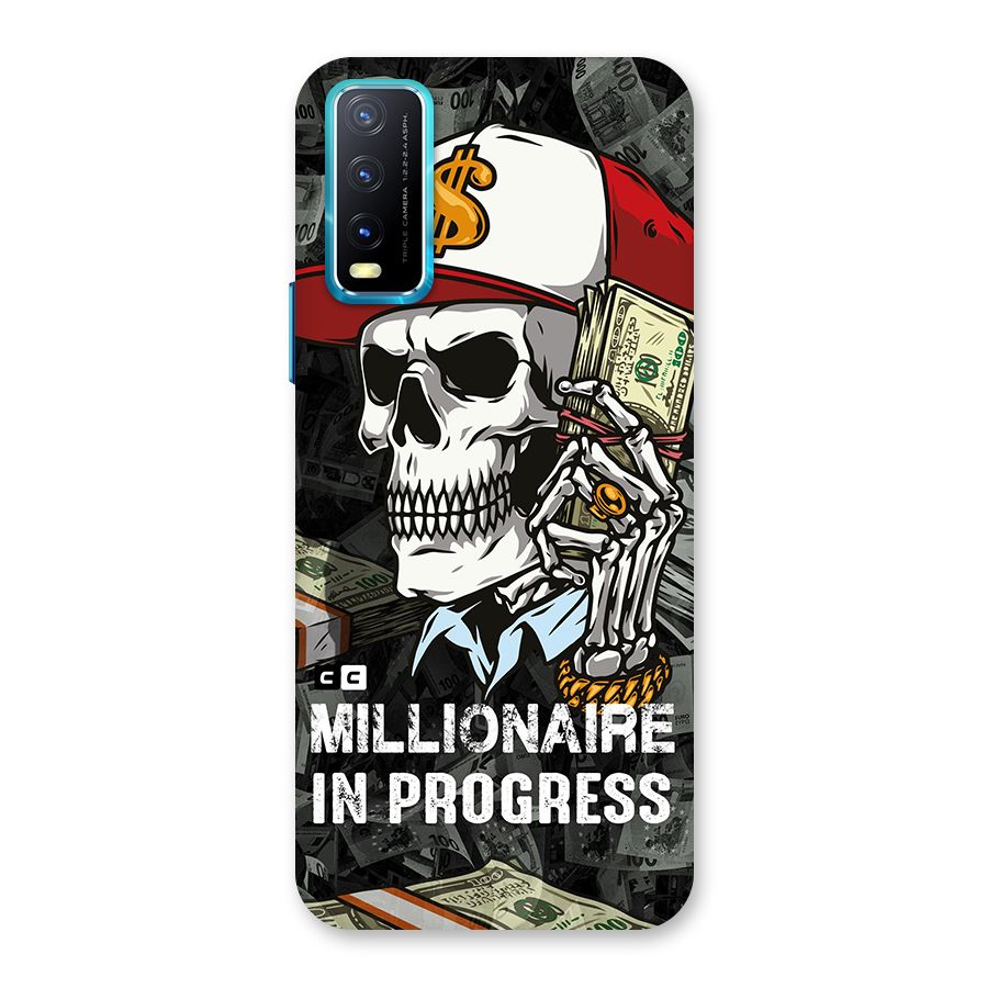Cool Skull Millionaire In Progress Back Case for Vivo Y20G