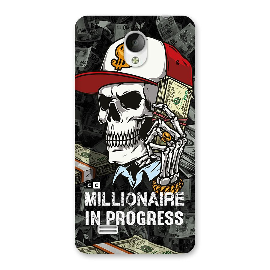 Cool Skull Millionaire In Progress Back Case for Vivo Y21