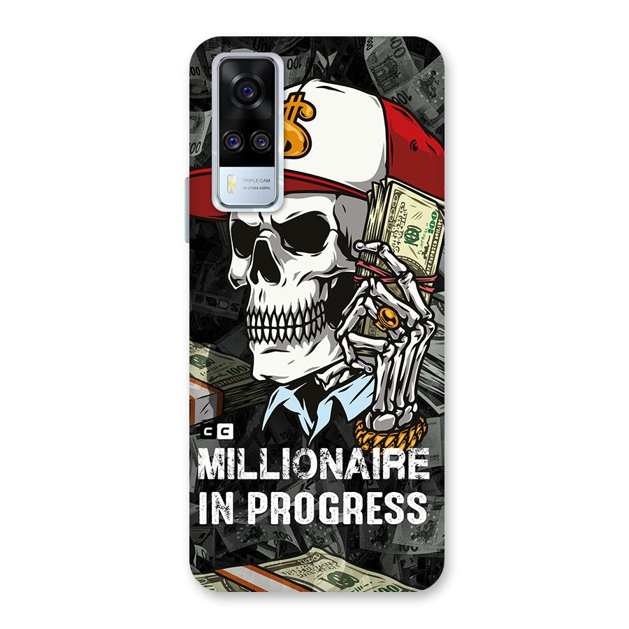 Cool Skull Millionaire In Progress Back Case for Vivo Y31