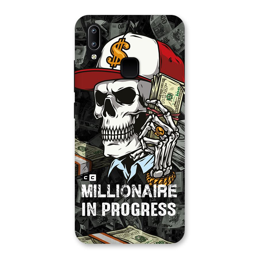 Cool Skull Millionaire In Progress Back Case for Vivo Y93