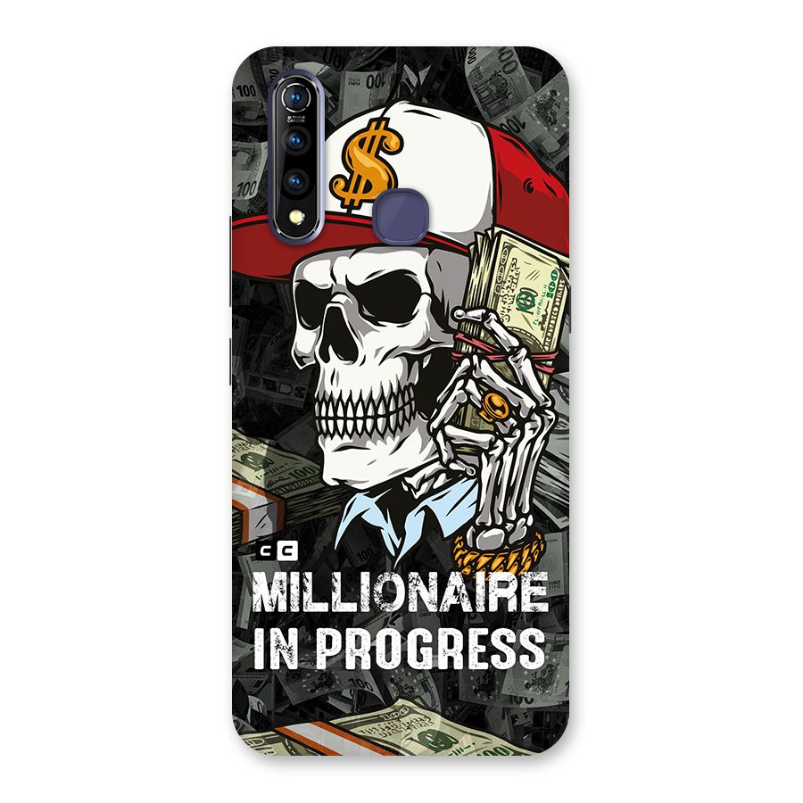 Cool Skull Millionaire In Progress Back Case for Vivo Z1 Pro