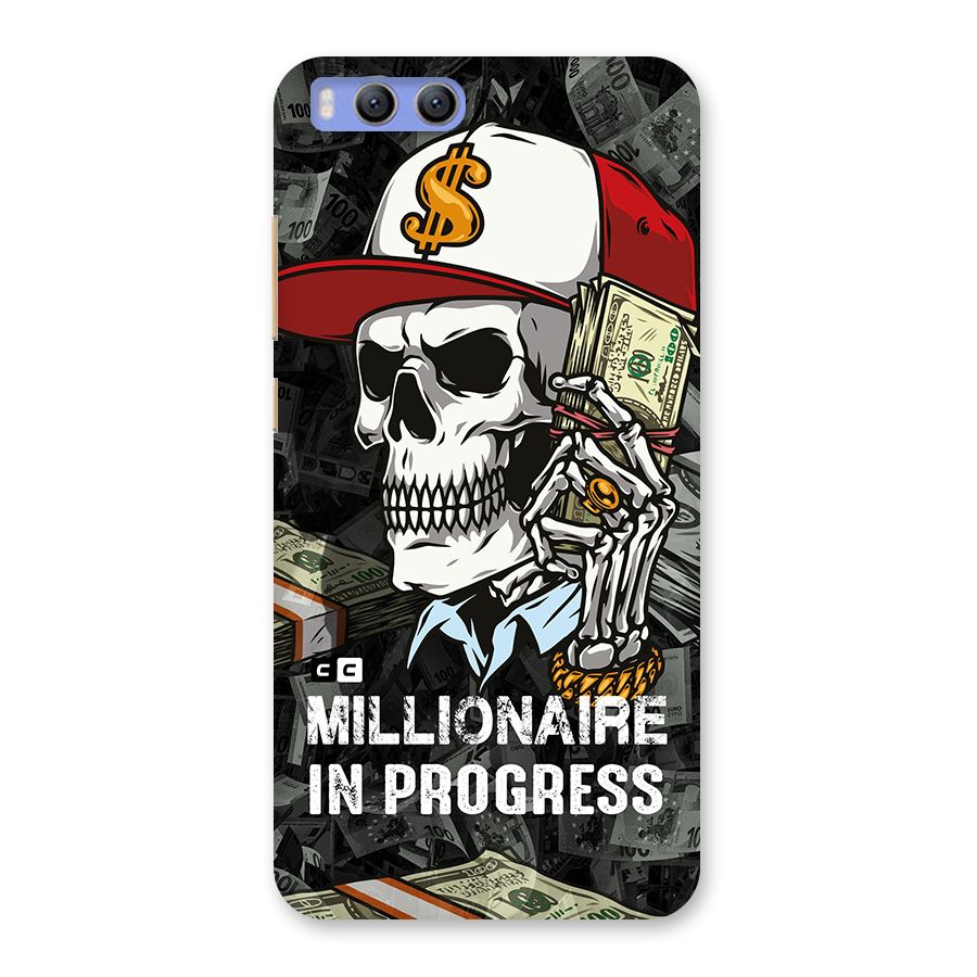 Cool Skull Millionaire In Progress Back Case for Xiaomi Mi 6