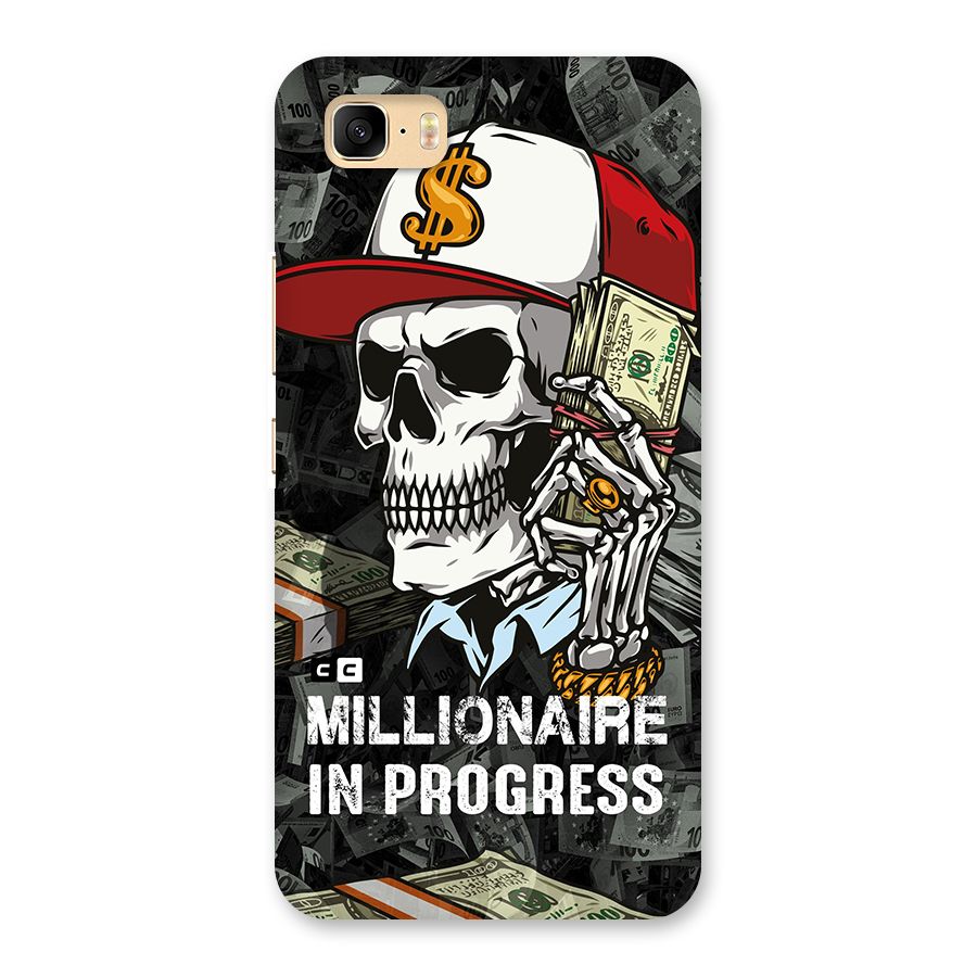 Cool Skull Millionaire In Progress Back Case for Zenfone 3s Max