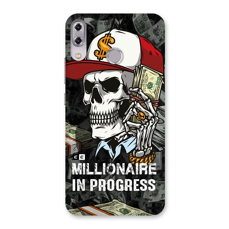 Cool Skull Millionaire In Progress Back Case for Zenfone 5Z