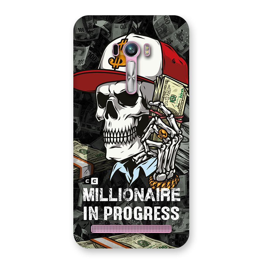 Cool Skull Millionaire In Progress Back Case for Zenfone Selfie