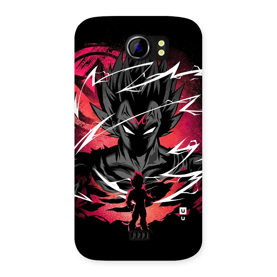 Cool Vegeta Back Case for Canvas 2 A110