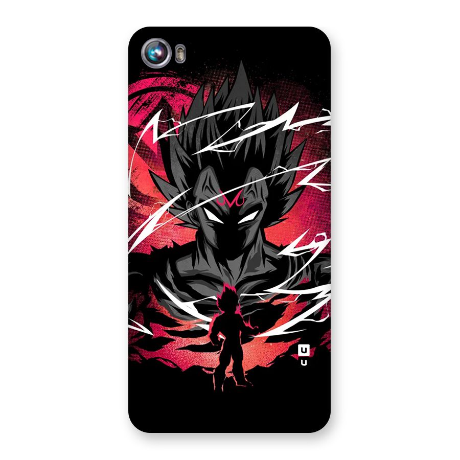 Cool Vegeta Back Case for Canvas Fire 4 (A107)
