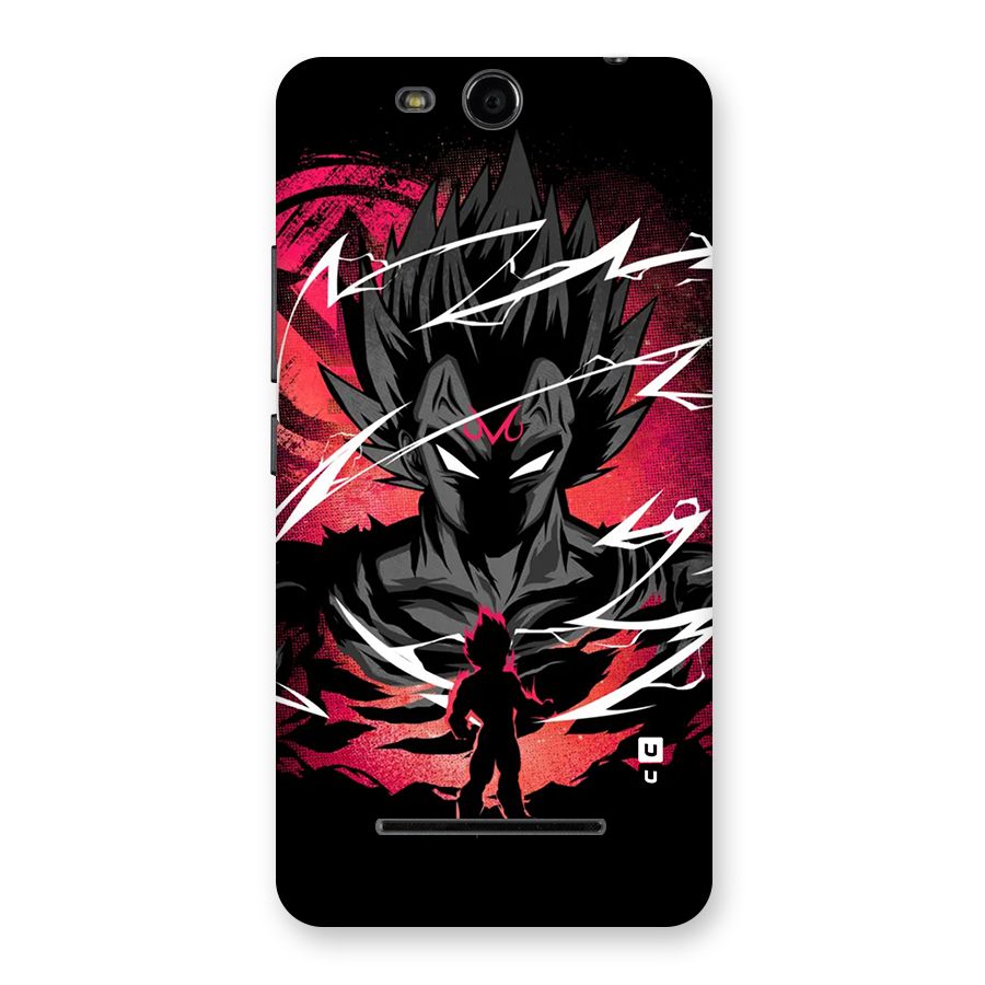 Cool Vegeta Back Case for Canvas Juice 3 Q392