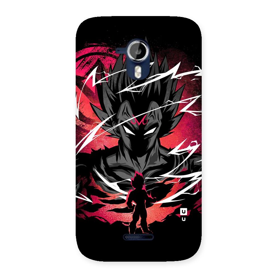 Cool Vegeta Back Case for Canvas Magnus A117