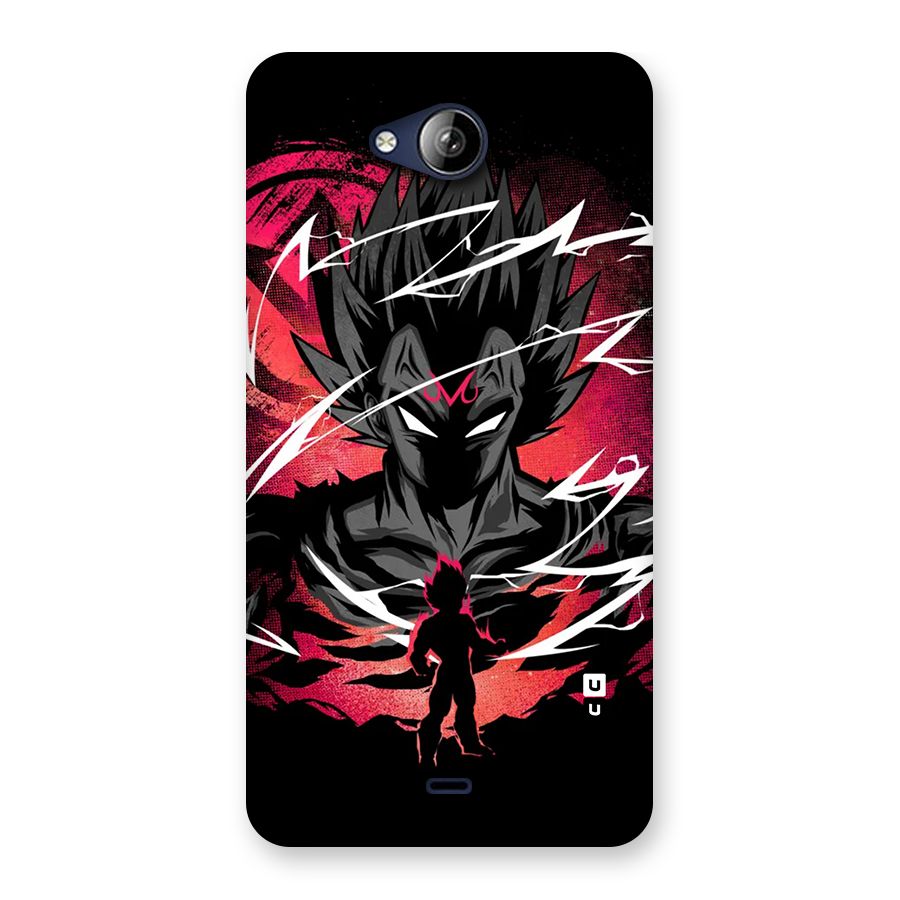 Cool Vegeta Back Case for Canvas Play Q355