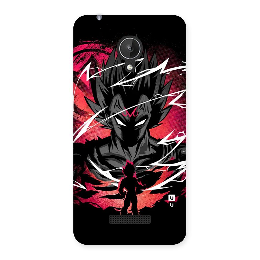 Cool Vegeta Back Case for Canvas Spark Q380