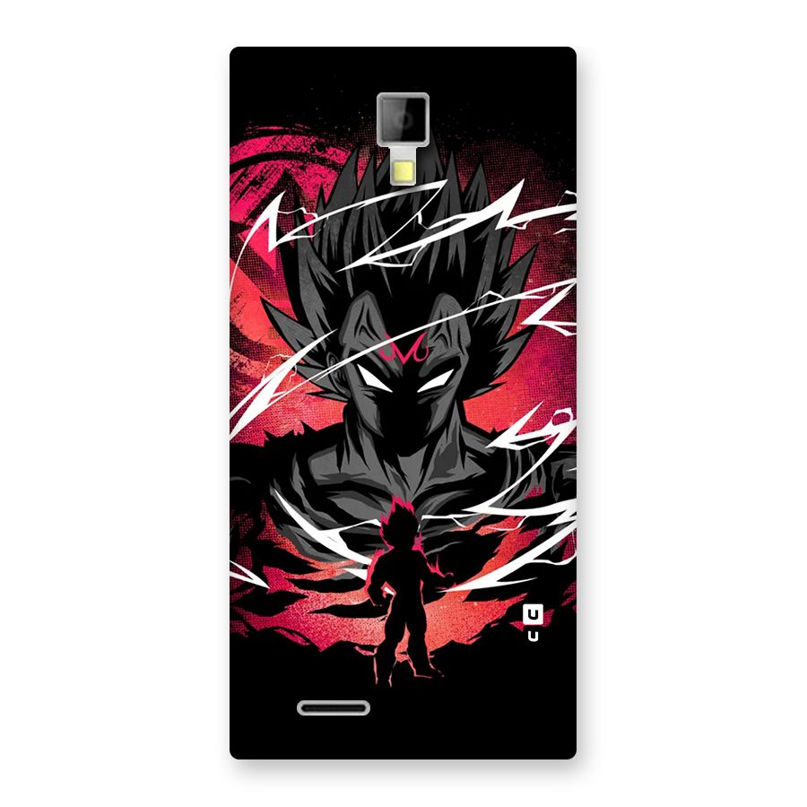 Cool Vegeta Back Case for Canvas Xpress A99