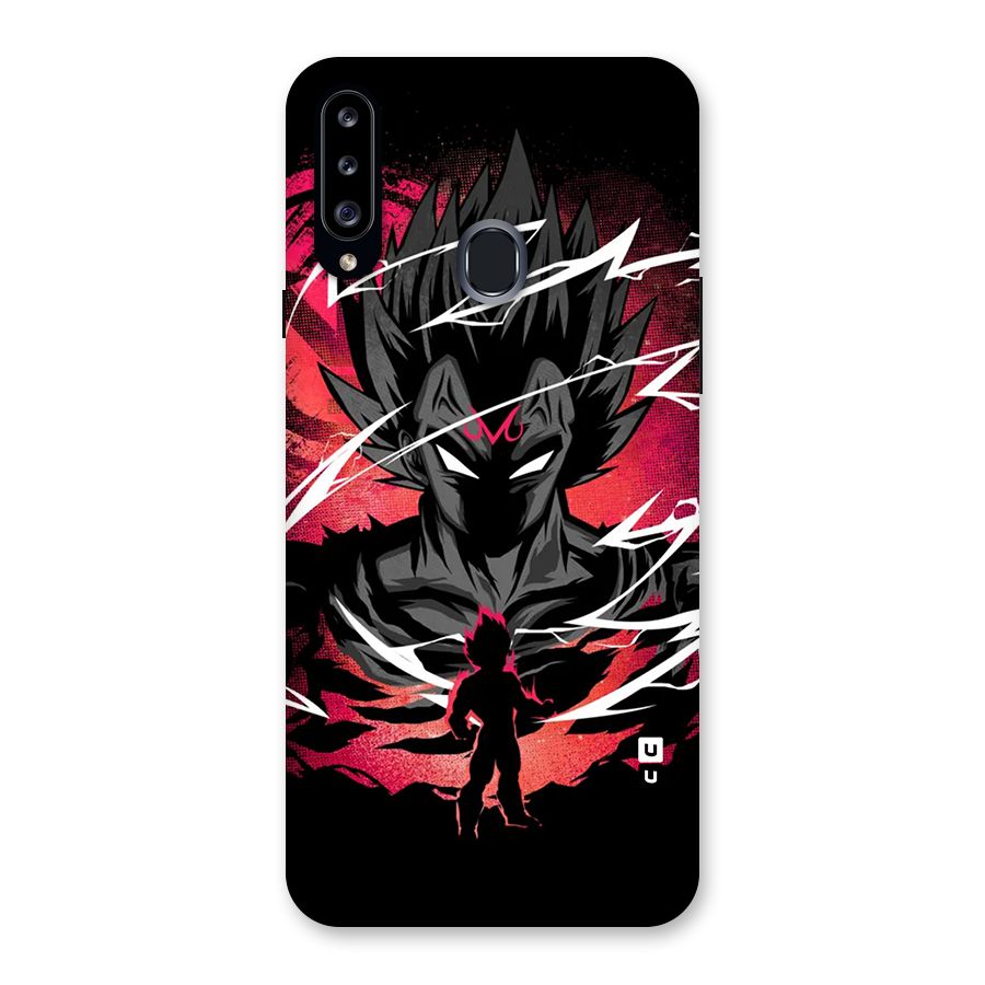 Cool Vegeta Back Case for Galaxy A20s