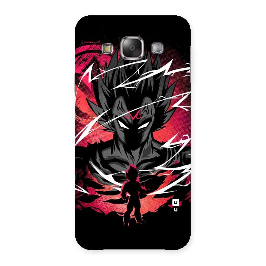Cool Vegeta Back Case for Galaxy E7