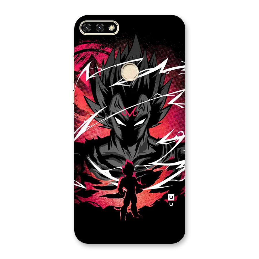 Cool Vegeta Back Case for Honor 7A