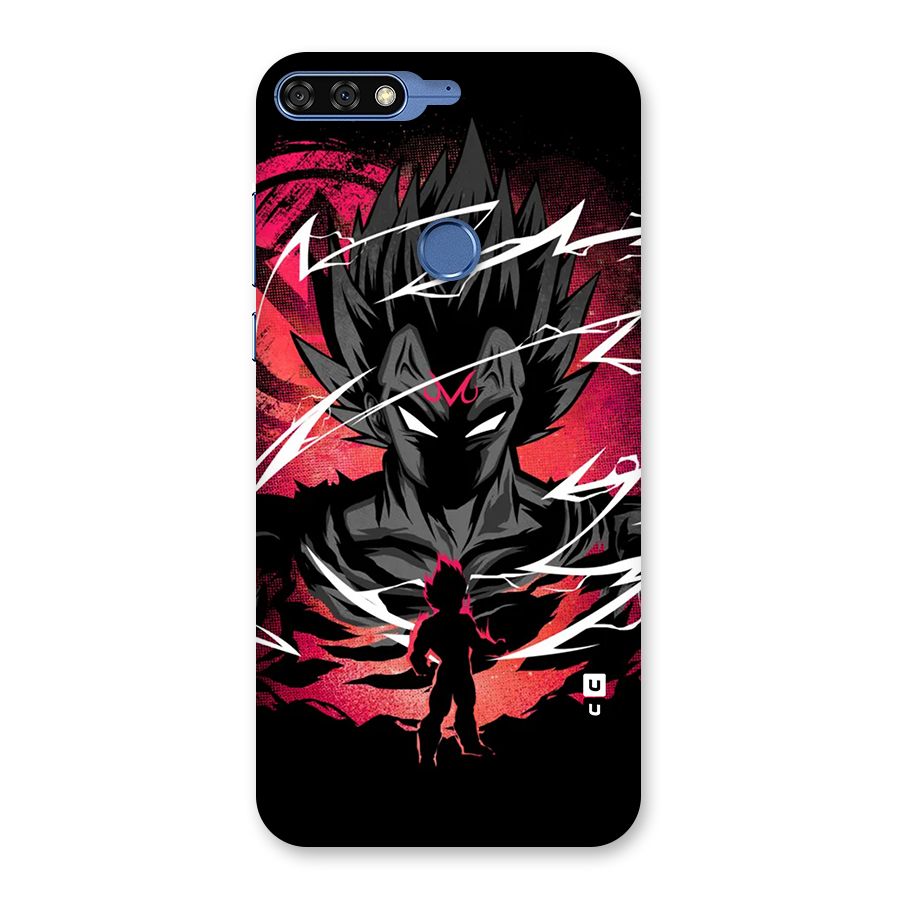 Cool Vegeta Back Case for Honor 7C