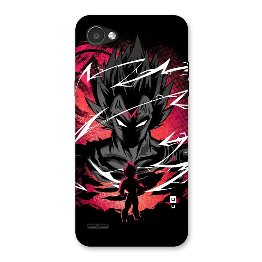 Cool Vegeta Back Case for LG Q6