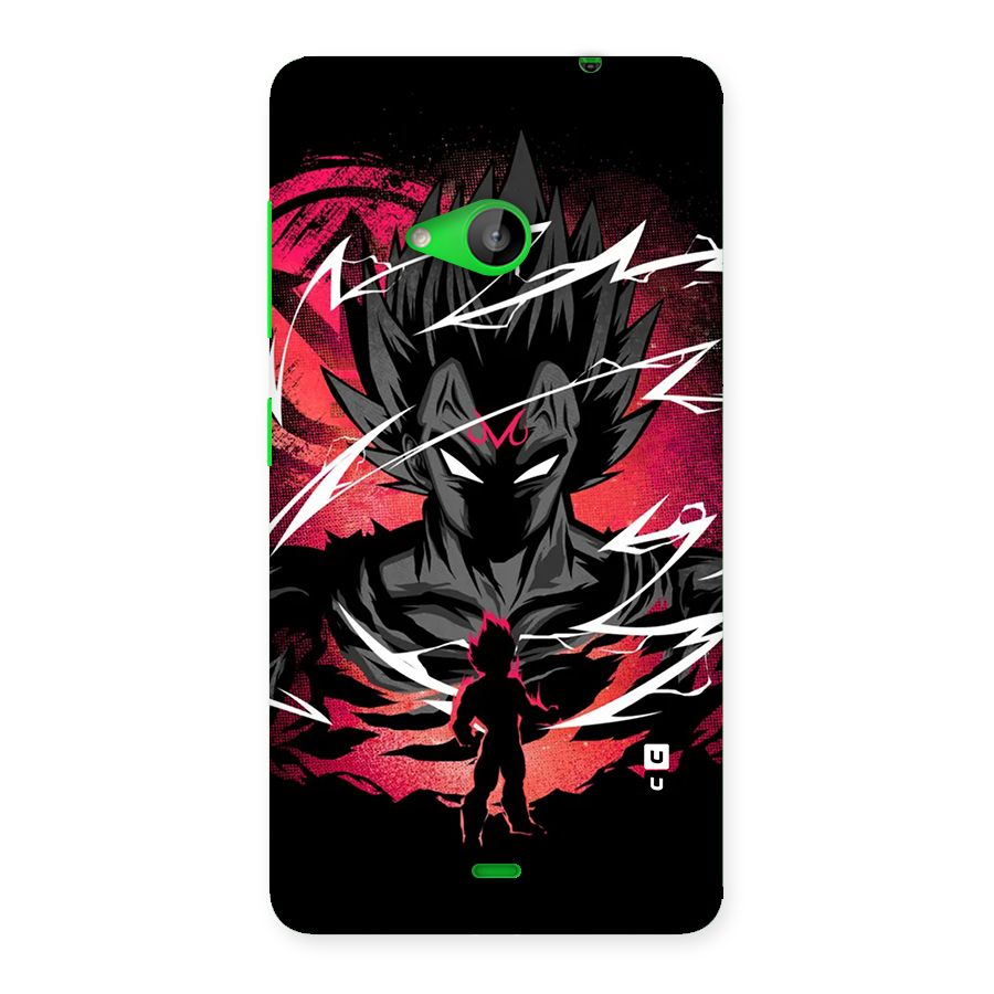 Cool Vegeta Back Case for Lumia 535