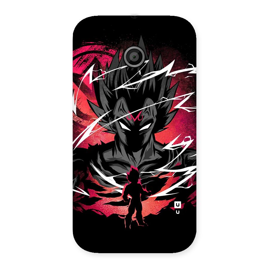 Cool Vegeta Back Case for Moto E