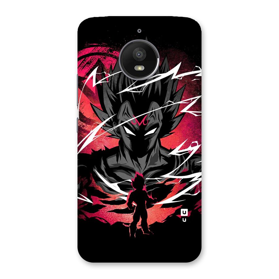 Cool Vegeta Back Case for Moto E4 Plus