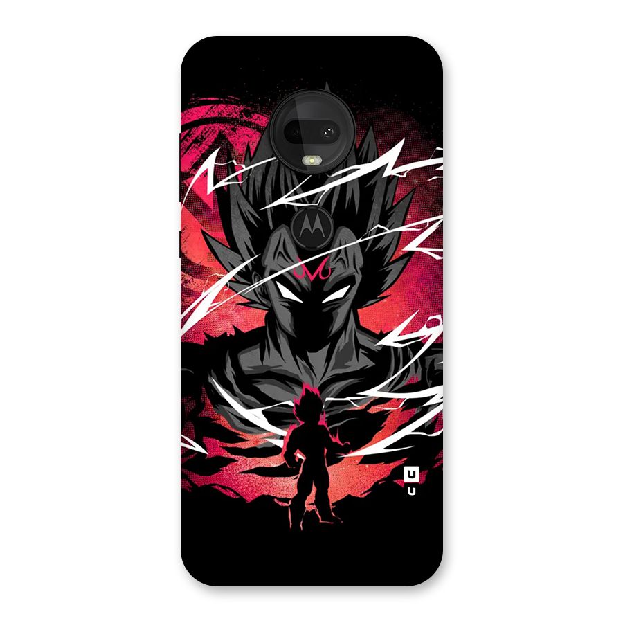 Cool Vegeta Back Case for Moto G7