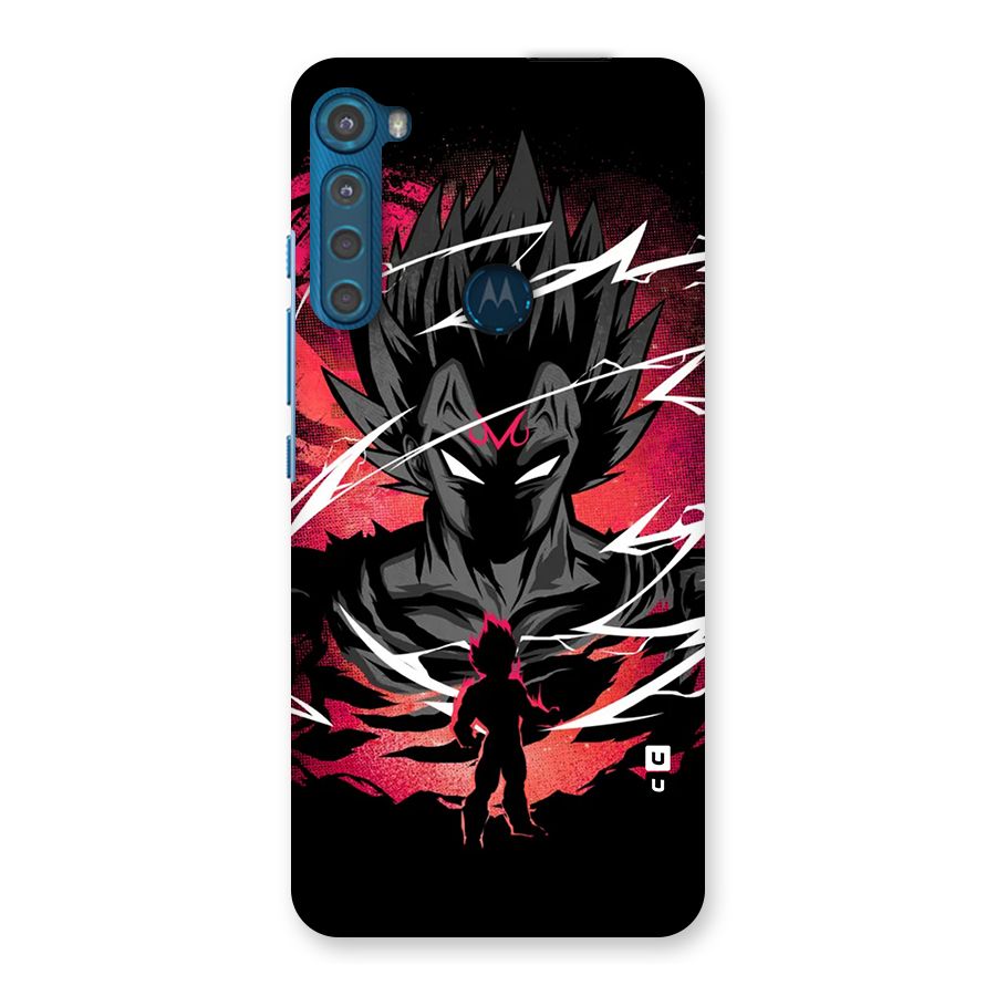 Cool Vegeta Back Case for Motorola One Fusion Plus