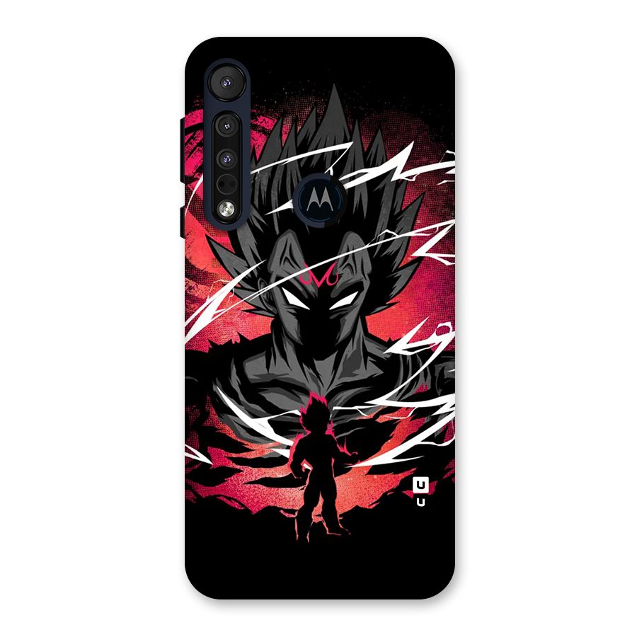 Cool Vegeta Back Case for Motorola One Macro